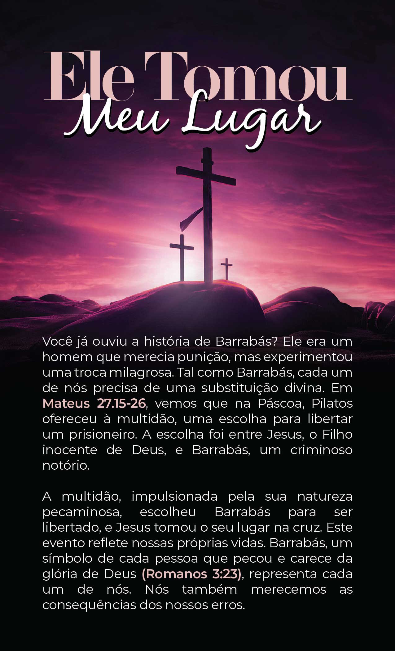 Ele Tomou Meu Lugar